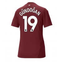 Maglie da calcio Manchester City Ilkay Gundogan #19 Terza Maglia Femminile 2024-25 Manica Corta